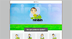 Desktop Screenshot of ninibin.com.br