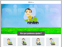 Tablet Screenshot of ninibin.com.br